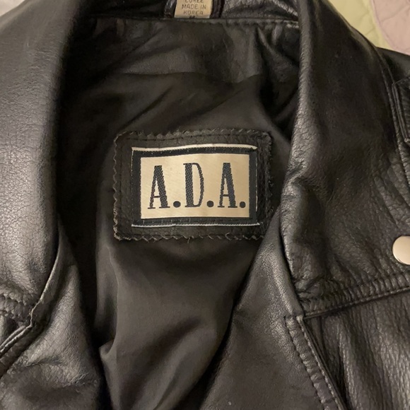 Premium Classic Motorcycle Style Ladies Leather Jacket  Black - Picture 3 of 7